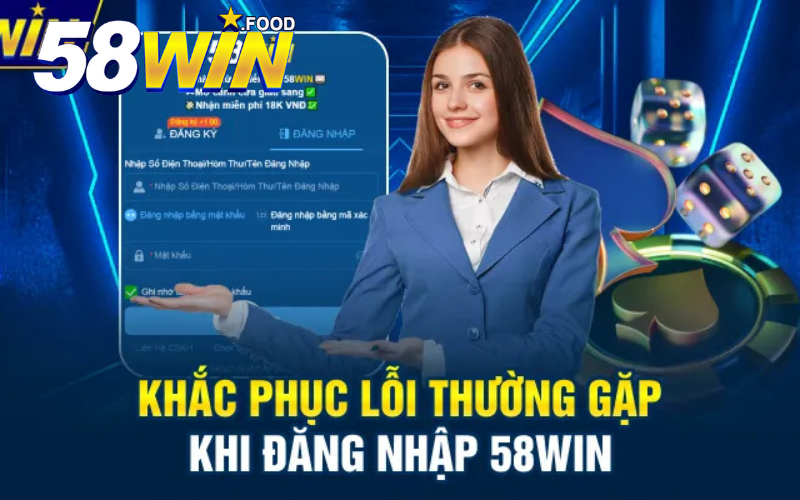 Lợi ích quan trọng khi đăng nhập 58win